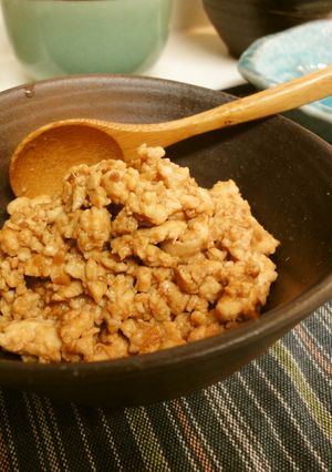 ＊ヘルシー＊鶏むね肉であっさり肉味噌＊-レシピのメイン写真