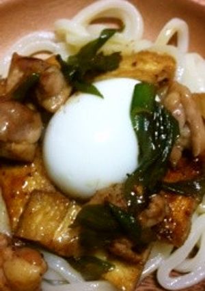とろとろ卵☆あげネギうどん-レシピのメイン写真