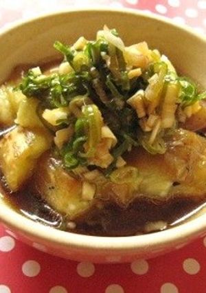 焼きナスのねぎソースかけ-レシピのメイン写真