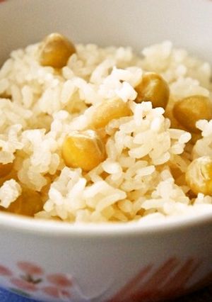 「これウマい」冷めても美味しい豆ご飯♪-レシピのメイン写真