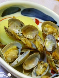 あさりのワイン蒸し☆じゃがいも入り-レシピのメイン写真