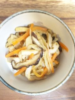 切り干し大根の煮物-レシピのメイン写真