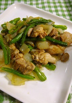 簡単！鶏もも肉とししとうの七味胡椒炒め-レシピのメイン写真