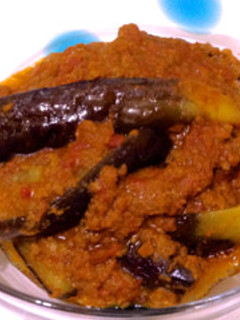 茄子の簡単キーマカレー-レシピのメイン写真