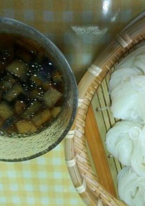 出汁いらずの　ナスのそうめんつゆ-レシピのメイン写真