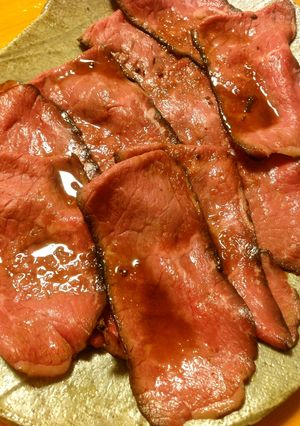 ローストビーフのオレンジソースがけ-レシピのメイン写真