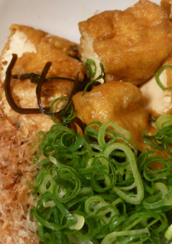 厚揚げの塩昆布煮-レシピのメイン写真