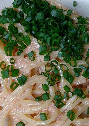 野郎飯流・生たらこクリームスパゲッティ-レシピのメイン写真