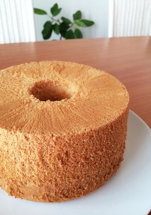 テフロン加工でシフォンケーキ-レシピのメイン写真