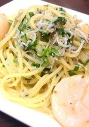 香味野菜とホタテの和風ペペロンチーノ-レシピのメイン写真