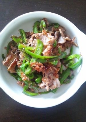 豚肉とピーマンの温かいナムル風-レシピのメイン写真