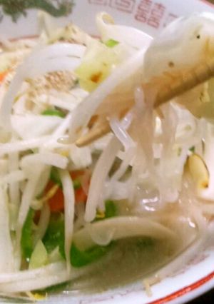 俺流！ダイエット♪しらたき野菜タンメン-レシピのメイン写真