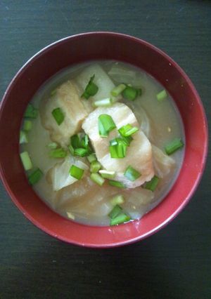 麩の味噌汁-レシピのメイン写真