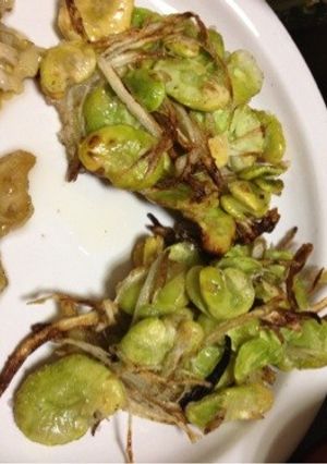 そら豆ゴボウかき揚げ-レシピのメイン写真