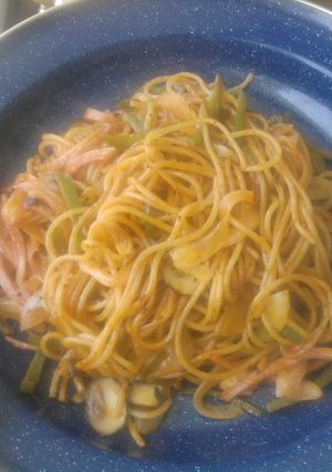 パスタを茹でないでナポリタン-レシピのメイン写真