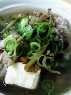 【醤油味】豚汁【けんちん汁?】-レシピのメイン写真