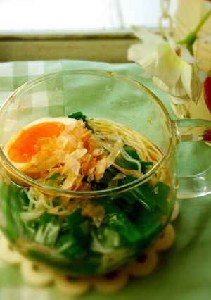小腹に　にらそうめん♪-レシピのメイン写真