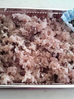 圧力なべで。簡単・おいしいお赤飯-レシピのメイン写真