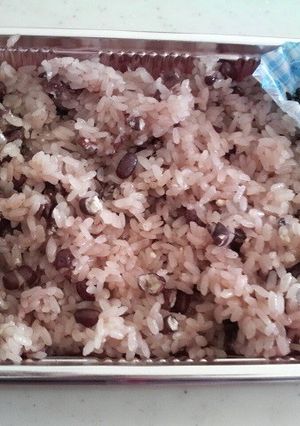 圧力なべで。簡単・おいしいお赤飯-レシピのメイン写真
