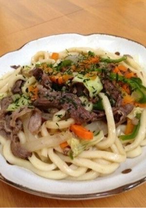 ＊焼うどん-レシピのメイン写真