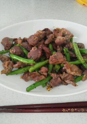 砂ずりのにんにくいため-レシピのメイン写真