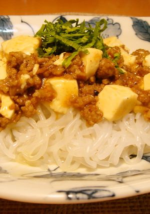 糸こんクッキング!マーボ麺風☆-レシピのメイン写真