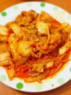 超簡単で激ウマ❤コクのある豚キムチ❤-レシピのメイン写真