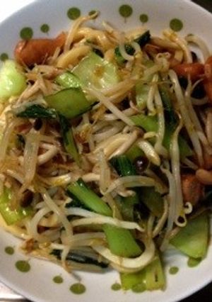 野菜 満載！うちの焼うどん-レシピのメイン写真