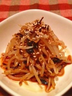 簡単スピーディー☆もやしの塩昆布和え-レシピのメイン写真
