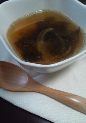 簡単♪お肉に合う「和風スープ」-レシピのメイン写真