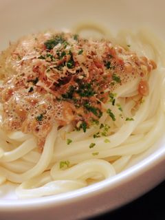 まぜてのせるだけ!ぶっかけ納豆うどん-レシピのメイン写真