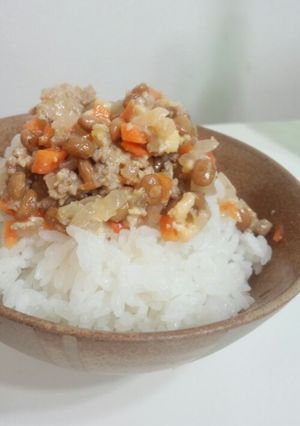 子供たちも大好き☆炒め納豆-レシピのメイン写真