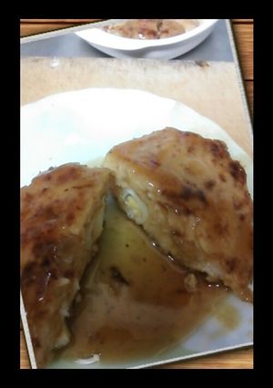 鶏と玉子の甘辛つくねﾊﾝﾊﾞｰｸﾞ-レシピのメイン写真