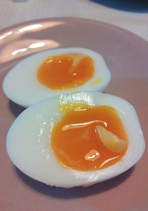 ゆで卵 (半熟卵)-レシピのメイン写真