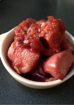 簡単‼鶏肉の赤ワインとマーマレード煮-レシピのメイン写真