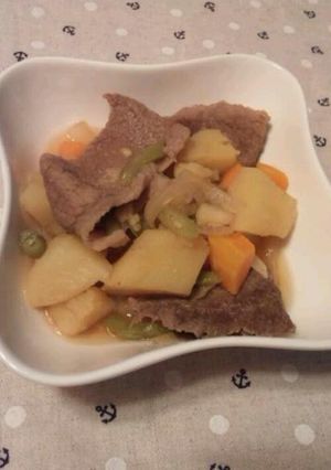 牛肉の肉じゃが(◕～◕♪-レシピのメイン写真