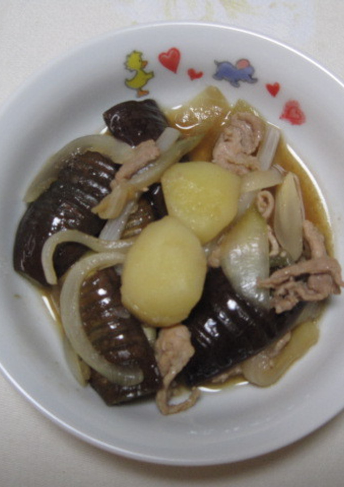 茄子と豚肉の炒め煮-レシピのメイン写真