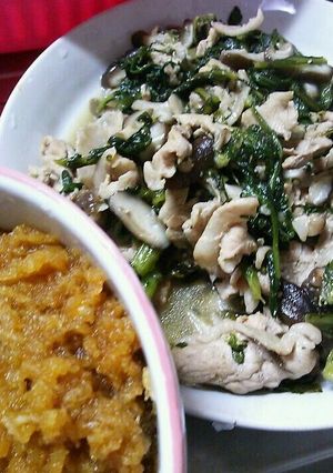 ご飯が進む☆豚春菊-レシピのメイン写真