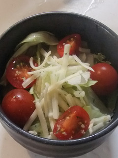 レタスとプチトマトのさっぱりサラダ-レシピのメイン写真