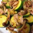 ズッキーニのにんにく醤油炒め