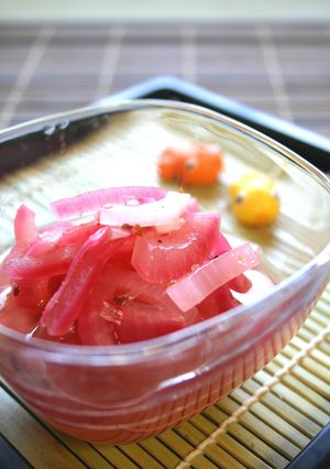 紫玉ねぎ๑へんし~ん☆ピクルス-レシピのメイン写真