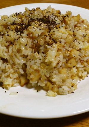 辛子れんこんチャーハン-レシピのメイン写真