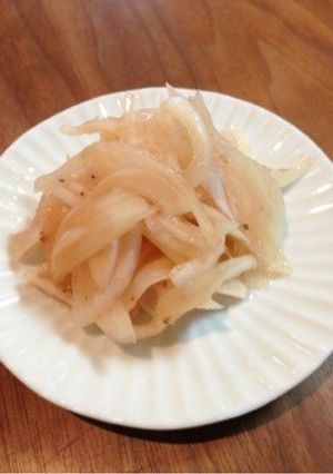 新玉ねぎと梅干しのさっぱりマリネ-レシピのメイン写真