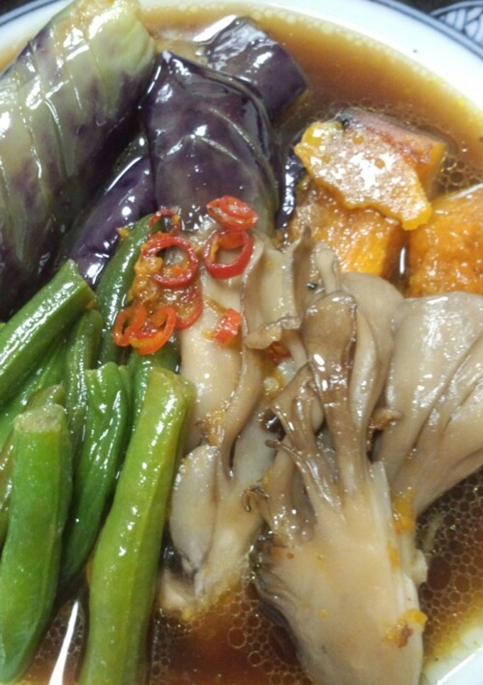 ゴロッと野菜の揚げ浸し-レシピのメイン写真