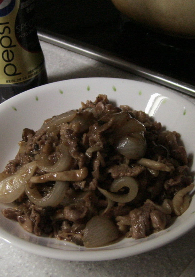 豚肉とキノコの照り焼き風生姜焼き-レシピのメイン写真