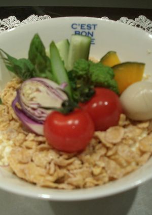 野菜畑の豆腐サラダ-レシピのメイン写真