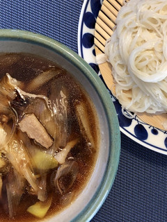シンプルが一番☆豚バラそうめん-レシピのメイン写真