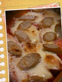 簡単★玉ねぎとトマトのチーズ焼き-レシピのメイン写真