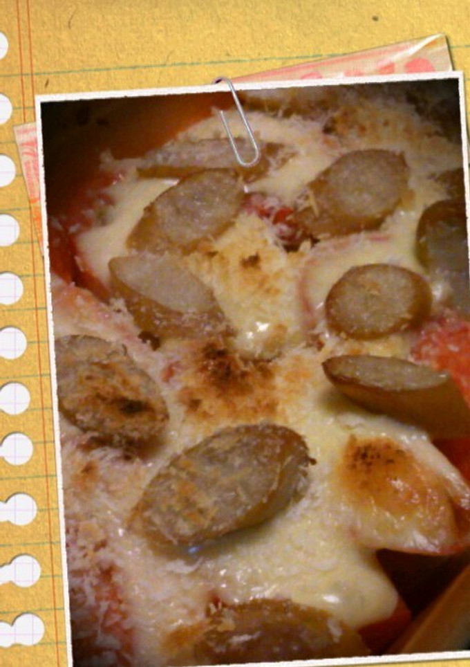 簡単★玉ねぎとトマトのチーズ焼き-レシピのメイン写真