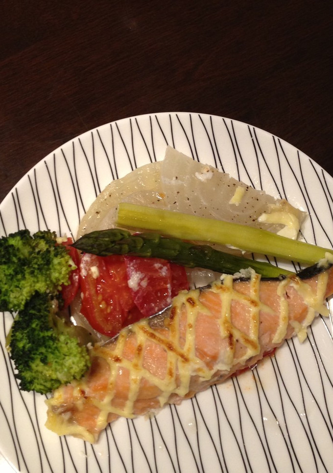 トースターで鮭のマヨ焼き-レシピのメイン写真